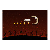 Halloween: Trick or Treat? Red posters