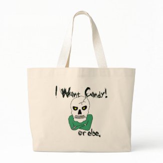 Halloween Trick-or-Treat Skeleton bag