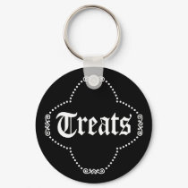 Halloween Tricks and Treats keychains