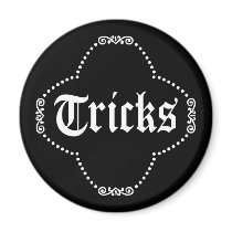 Halloween Tricks and Treats magnets