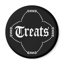 Halloween Tricks and Treats magnets