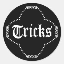 Halloween Tricks and Treats Stickers
