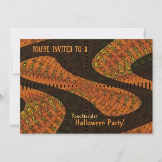 Halloween Trip Party Invitations invitation