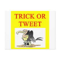 halloween twitter tweet joke postcards