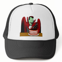 Halloween Vampire Birthday Gift Trucker Hats