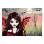Halloween Vampire Card by Molly Harrison