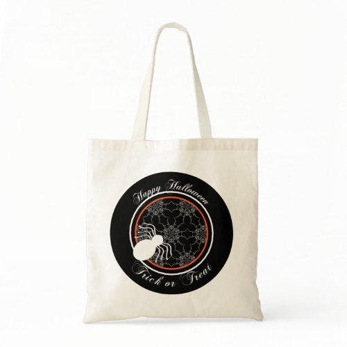 Halloween Victorian Lace Black Trick or Treat Bag bag