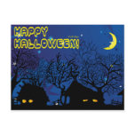 halloween village