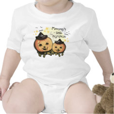Halloween Vintage Pumpkins Onesie / T-Shirt shirt