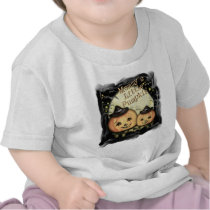 Halloween Vintage Pumpkins T-Shirt by jamiecreates1 Halloween Vintage Pumpkins T-Shirt