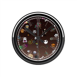 Halloween Wall Clock