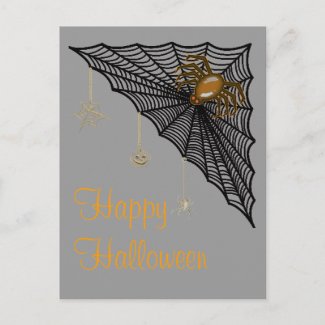 Halloween Web postcard