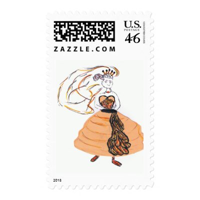 Halloween Wedding Stamps