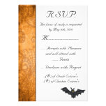 Halloween wedding R.S.V.P. chic fun spooky Personalized Invitations