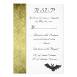 Halloween wedding R.S.V.P. chic fun spooky Invite