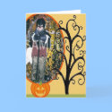 Halloween Wicked Tree Photo Card