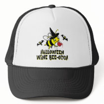 Halloween Wine Beeotch hats