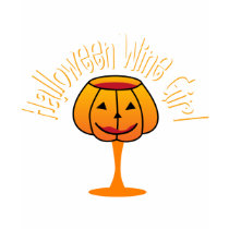 Halloween Wine Girl t-shirts by HolidayObsessions Halloween Wine Girl t-shirts