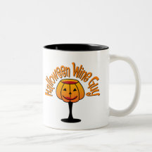 Halloween Wine Guy Coffee Mug