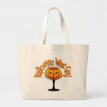 Halloween Wine Guy Tote Bags