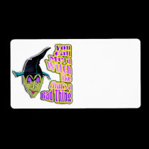 Halloween WITCH AVERY LABELS labels