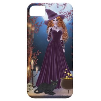 Halloween Witch by Candlelight iPhone 5 Cover