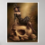 Halloween Witch Canvas Print Halloween Witch Canvas Print