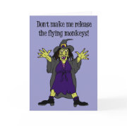 Halloween Witch card card