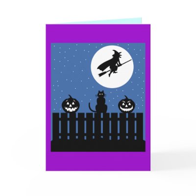 Halloween Witch cards