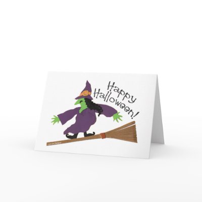 Halloween Witch cards