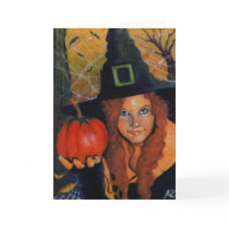 Halloween Witch Card