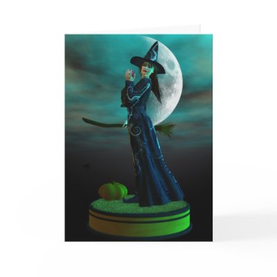 Halloween Witch cards