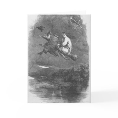 Halloween Witch cards