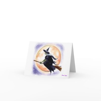 Halloween Witch cards