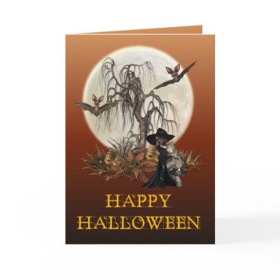 Halloween Witch cards