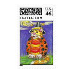 Halloween Witch Cat Lady Bug stamps
