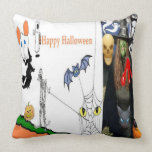 Halloween Witch Collector's American MoJo Pillows pillows