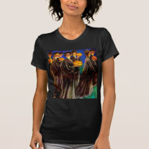 Halloween Witch College Graduates Tee Shirts