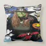 Halloween Witch Decorative Throw Pillow pillows