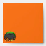 Halloween Witch Envelope