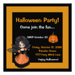 Halloween Witch Fairy Invitation