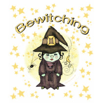 Halloween Witch Girl T-Shirt