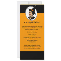 Halloween Witch Invitation by halloween4you Halloween Witch Invitation