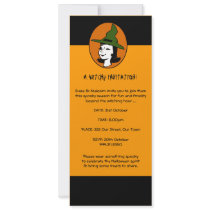 Halloween Witch Invitation by halloween4you Halloween Witch Invitation