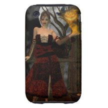 Halloween Witch iPhone Case Tough iPhone 3 Cover
