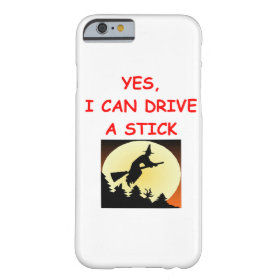 halloween witch joke barely there iPhone 6 case