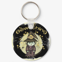 Halloween Witch Keychain