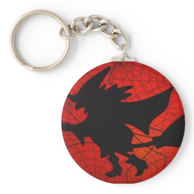 Halloween witch keychains