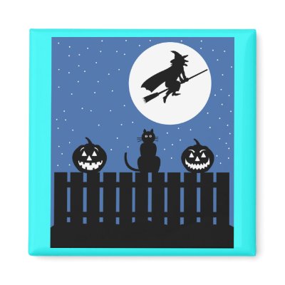 Halloween Witch magnets