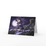 Halloween Witch - Manga Style cards